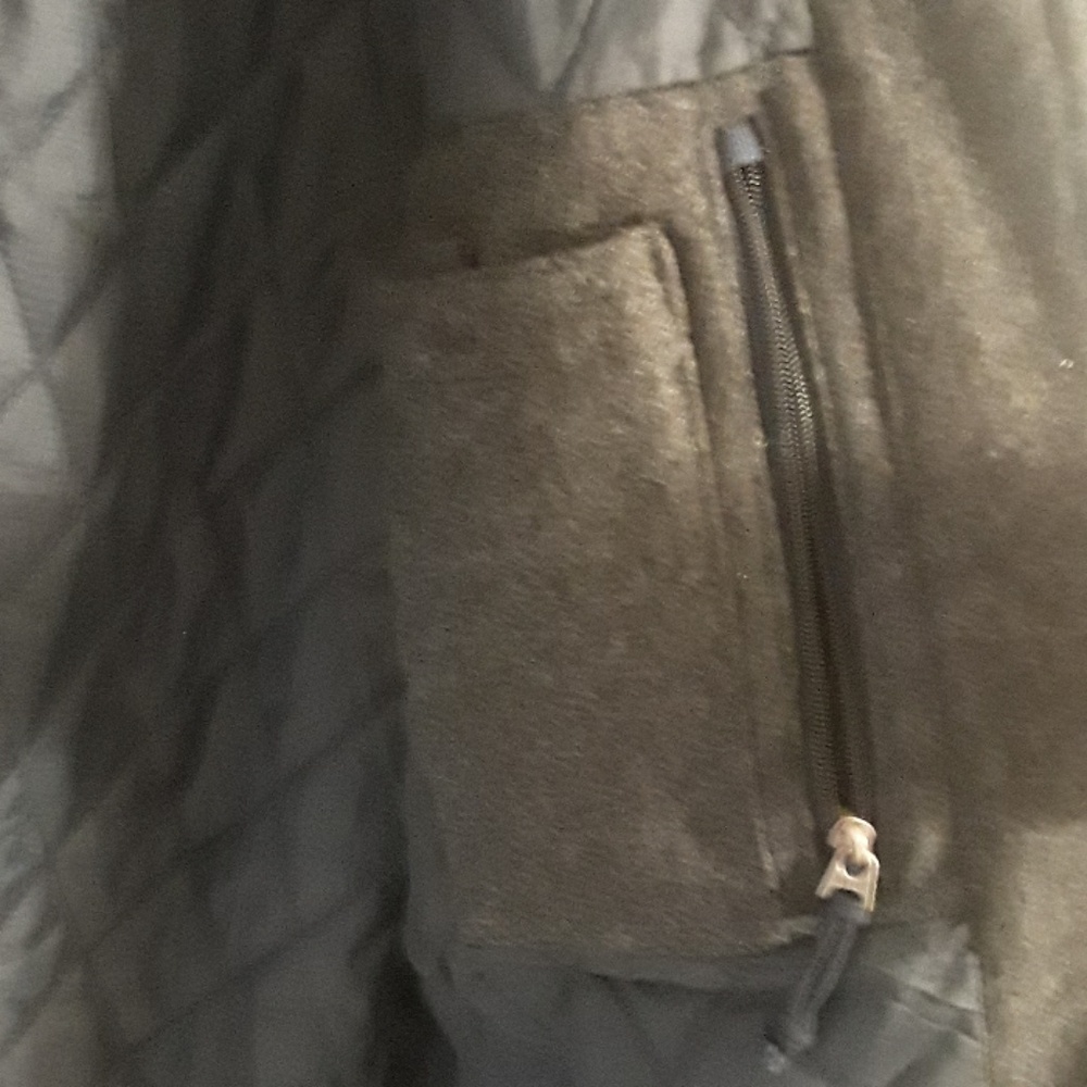 Abercrombie & Fitch Men XL Grey Full Zip Front Woo - Picture 7 of 8